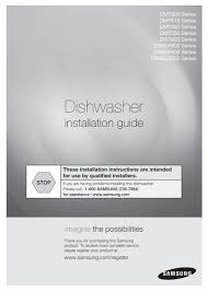 Sold by part supply house and ships from amazon fulfillment. Samsung New 24 Rdquo Dishwasher Dw7933lraww Aa Installation Guide Ver English French Spanish 6 6 Mb