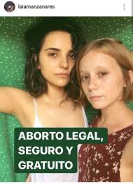 Laia Manzanares y Carlos Cuevas vía Instagram 💚✊🏻 #SeráLey