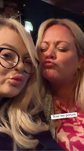 If in 10 years time, we're still as close as we are now, I am going to  still pouting with you with a glass of blush wine and we'll be talking about