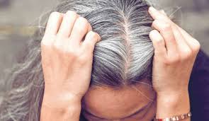 In real life, white hair indicates either age, bleach, or albinism. Hair Has Become White At An Early Age So Follow These Home Remedies Get Rid Of Lifeless And Dry Hair In A Few Days Stress Buster