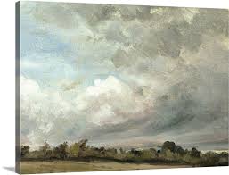 Cloud Study 1821 Wall Art Canvas Prints Framed Prints Wall Peels Great Big Canvas