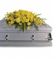 Brighten the day of someone ill with balloons or bouquets to say get. Ray Of Light Casket Spray Buy Fresh Sprays Online Bloomex Australia