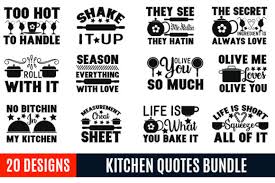 Download Kitchen Quotes Designs Bundle Graphic By Crafting Time Creative Fabrica PSD Mockup Templates