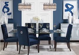 Metal frame and legs guarantee quality and durability. Classic Blue Dining Room Dining Room Blue Classic Dining Room Blue Dining Room Furniture