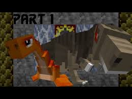 A dryo should be ridden! Minecraft Fossil Archeology Mod Part 1 Mobs 1 7 10 Youtube