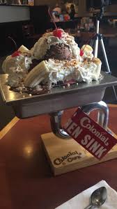 Maybe you would like to learn more about one of these? Recommendation Colonial Cafe In Illinois Many People Agree They Are The Best Ice Cream Shop In Illinois They Have About 5 Locations I Tried There Kitchen Sink Challenge And It Was Delicious