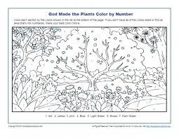 These spring coloring pages are sure to get the kids in the mood for warmer weather. Color By Number Bible Coloring Pages On Sunday School Zone