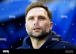 Birmingham City manager John Eustace ahead of the Sky Bet Championship  match at The Den, London. Picture date: Tuesday April 18, 2023 Stock Photo 