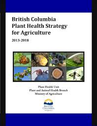 British Columbia Plant Health Strategy For Agriculture Pdf