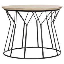 A modern end table will have a minimal design with geometric shapes in neutral color tones. Mid Century End Table Target Cheap Online