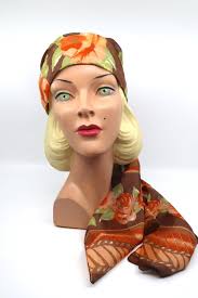 70s Long Headscarf