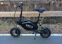 This is by far superior to the hard pu wheels you get on little scooters. Review Orca Mark I Is A Powerful Little Folding Crotch Rocket Electric Scooter Bike Electrek