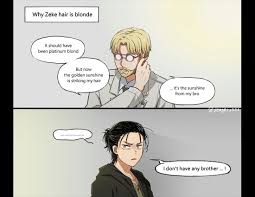 This article is about the 104th training corps graduate. Eren Zeke Attack On Titan Comic Attack On Titan Levi Attack On Titan Meme