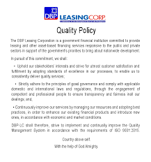 Dbp Leasing Corporation Transparency