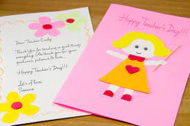 Looking for some wishes for teachers day to wish your favorite teacher. How To Make A Homemade Teacher S Day Card 7 Steps With Pictures