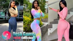 Yesli Gomez  Tik Tok Hot beauty Girls Compilation