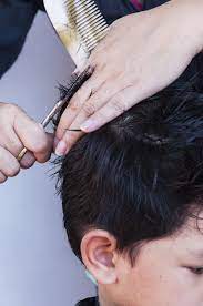 Point cutting is similar to notching, but is used for hairstyles that are a little longer than those short cuts. How To Cut Boys Hair Layering Blending Guides