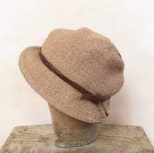 Vintage Straw Hat Valeur Japanese Designer Hat Straw Etsy Vintage Straw Hat Straw Cloche Hat Hat Designs