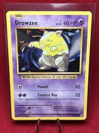 2016 Pokemon Card **Drowzee Lv.12** Evolutions XY Set No. 49/108 - Common |  eBay