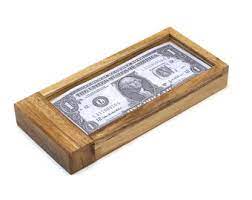 This treasure secret puzzle box can also be use for gift cards, money, and small jewelry gift given, that teases the recipient to unlock the surprise within. Money Puzzle Box Etsy