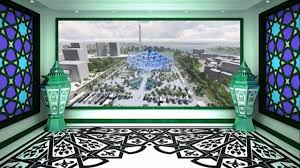 Beautiful Islamic Background Video Free Islamic Tv Studio Background Bsmotion Youtube