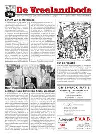 Maybe you would like to learn more about one of these? Nr 30 Sept 2010 De Vreelandbode
