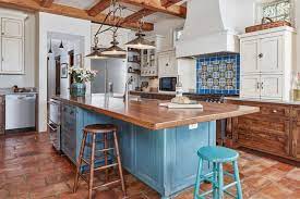 Mediterranean Kitchen Design Hanging Lamps Flowers Old Chairs Stove Wall Cabinets Wooden Chair Mediterranean Kitchen Design Tuscan Kitchen Kitchen Design .designs in which we are going to show you 18 remarkable mediterranean kitchen designs you there's a slight danger of falling in love with these designs but that's nothing to be afraid of because. mediterranean kitchen design hanging