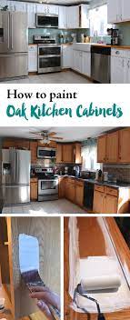 How To Paint Oak Kitchen Cabinets Diy Kitchen Renovation Honey Oak Cabinets Oak Kitchen Cabinets