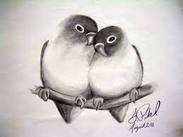 The simplest, yet efficient way of illustration is a pencil sketch. The Best Drawings Of Love 150 Romantic Pics Of All Expressions Of Love