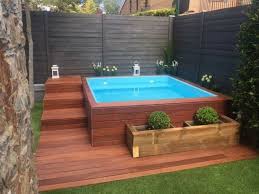 Kreative Poolgestaltung Hot Tub Backyard Small Pool Design Small Backyard Pools