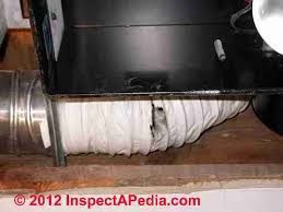 This bathroom fan vent pipe looks like a diy installation, but it was actually installed by a pro. Bathroom Vent Fan Codes Installation Inspection Repairs