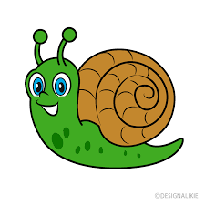 One lightning day, red and yellow try to get his shell but it has a b. Green Snail Cartoon Free Png Image Illustoon