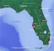 Florida during the civil war. Map Of Florida State Usa Nations Online Project