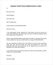 An authorization letter is a business document which temporarily transfers the authority of carrying out a specific task from one person to another person. Free 9 Credit Card Authorization Letter Templates In Pdf Ms Word