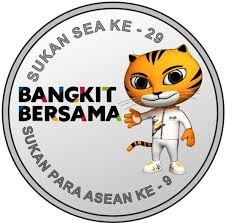 Multipurpose hall, 2nd floor, wisma ocm, jalan. 10 Ringgit 29th Southeast Asian Games And 9th Asean Para Games Malaysia Numista