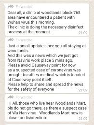 Another fake message claiming to be connected to the un is spreading hoax claims about a quarantine. 10 Most Circulated Coronavirus Posts That Every Singaporean Confirm Saw In Their Whatsapp Groups
