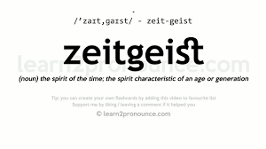 Zeitgeist Pronunciation And Definition Youtube