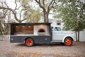 Wedding Photographers Turned Wood Fired Pizza Makers Hit The Road In Old Dodge Pizza Truck Pizza Food Truck Food Truck Design