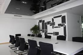 These treatments go a long way in improving the audio quality of conferences. Minimalist Meeting Room Design Novocom Top