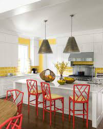 Studies shows that the color red is the hottest of the warm colors and an intense color which represents passion, love, excitement and energy to name a few. 10 Yellow Kitchens Decor Ideas Kitchens With Yellow Walls