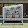 Browse selection of modern patio daybeds with canopy and cushions, in a range of colours, always at attractive prices. 1