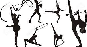Beauty and grace, flexibility and dexterity. Rhythmische Gymnastik Mit Geraten Silhouette Lizenzfrei Nutzbare Vektorgrafiken Clip Arts Illustrationen Image 16594460