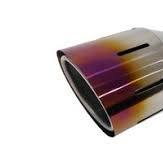 Universal Clamp on 102mm Titanium Exhaust Tip Top Speed Pro-1 Style 76mm  PURPLE | eBay