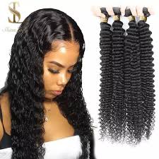 Hair 30 inch extensions virgin hair extensions vendors grade 10a straight virgin hair weave wholesale price 30 inch human hair extensions vendors virgin bundles in wholesale 30 inch virgin remy hand tied tape hair extension ,afro kinky curly double drawn russian tape hair extensions. Shinelady Deep Wave Bundles Human Hair 4 Pcs Weave Bundle Natural Black Color 30 Inch Long Remy Hair Extensions Beauty Supply Health Beauty Hair Care On Carousell
