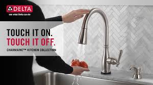 delta charmaine single handle pull down