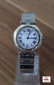With tom berenger, billy dee williams, jack scalia, melanie griffith. Cartier Santos Vendome Stahl 18 K Gold Medium Modell Uhren Pfeil