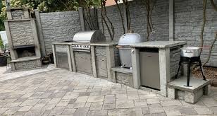 We've curated a list of kitchen islands around $4500 so you don't have to mortgage the house to have a killer outdoor kitchen! Outdoor Kitchen Solid Concrete Outdoor Kitchen
