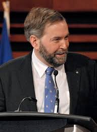 Tom Mulcair elected official opposition leader
