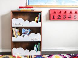 What's the best wood for a bookshelf? Diy Cloud Bookshelf For A Kids Bedroom Hgtv