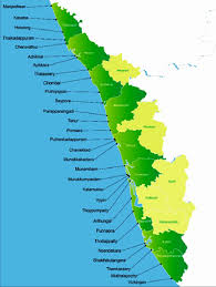 Kerala outline map map india world map kerala from i.pinimg.com kerala is one of the most beautiful states of india. Jungle Maps Map Of Kerala Districts